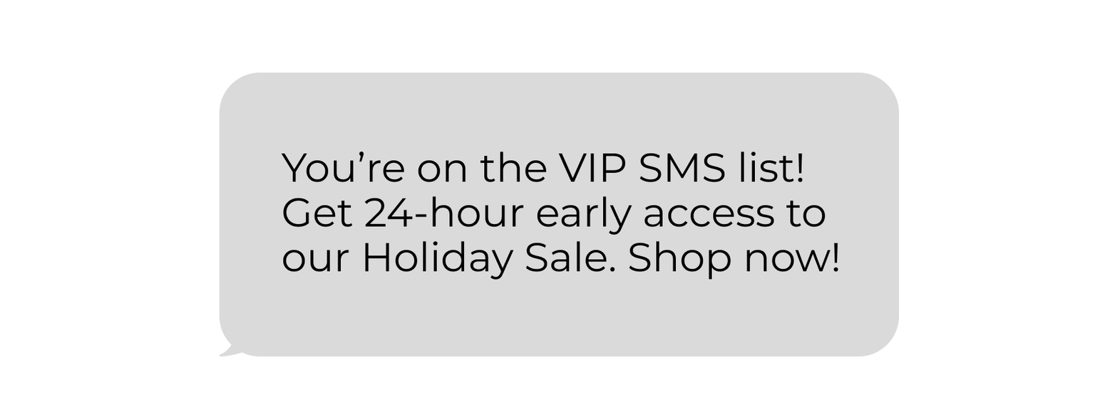 Holiday SMS MArketing